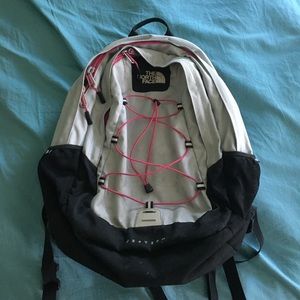 North face backpack.