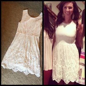 Forever 21 White Lace Dress