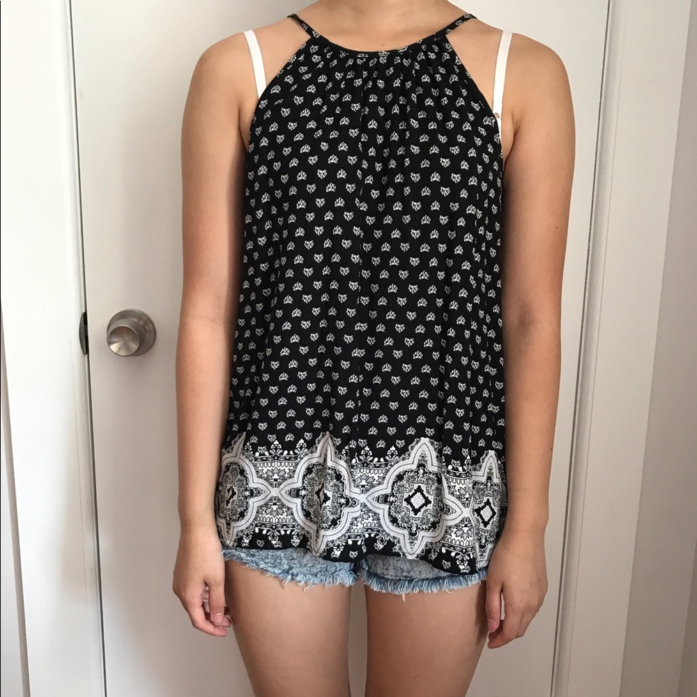 Patterned tank top
