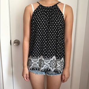 Patterned tank top