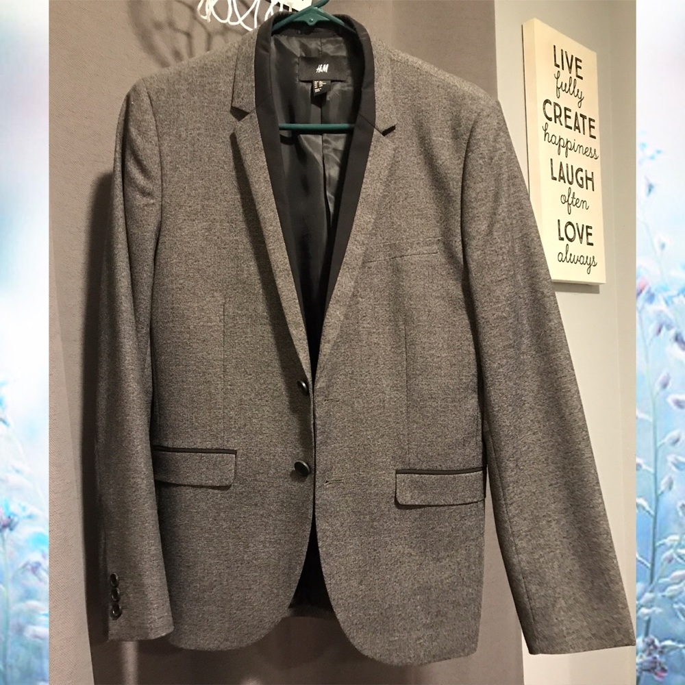 H&M gray Blazers - size 36R