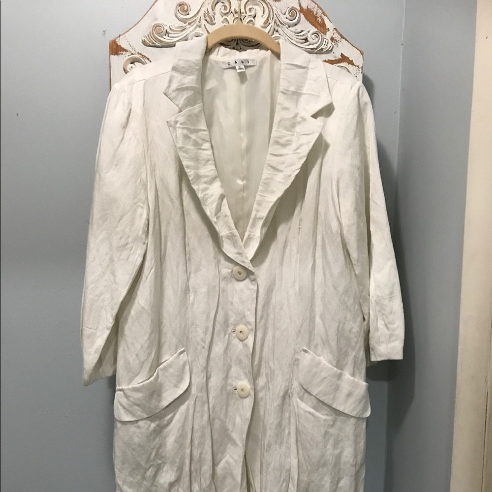 CABI Long Dress Jacket- Chic