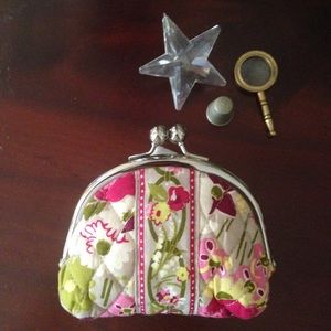 VERA BRADLEY Double Kiss Coin