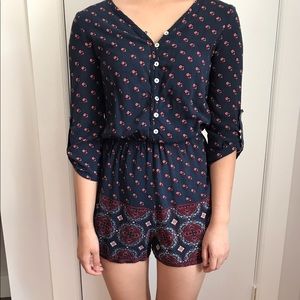 Floral romper