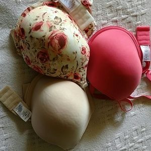 Set of 3 bras 40D