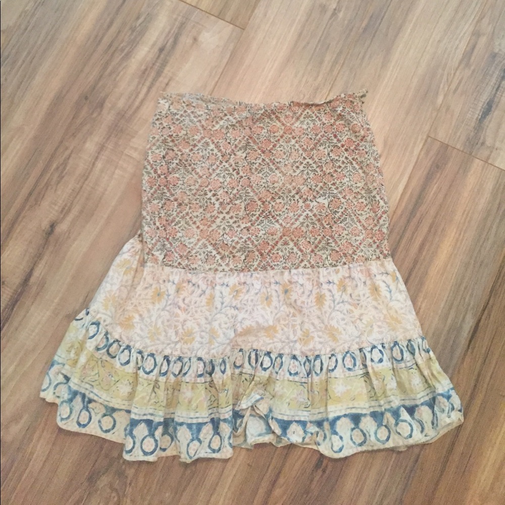 🍀Lucky Brand Boho Vintage skirt.🌸🍄