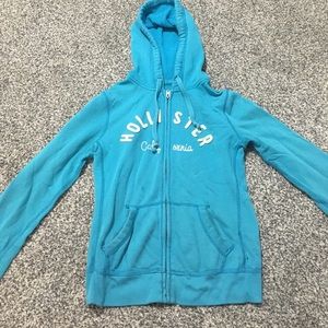 Blue Hollister Hoodie