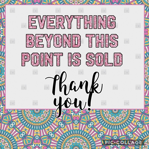 SOLD ITEMS - Picture 1 of 1