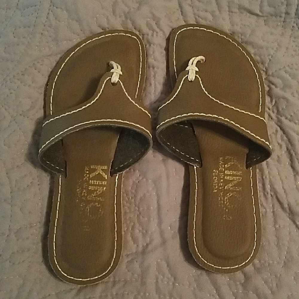 Dark Brown Kino Sandals