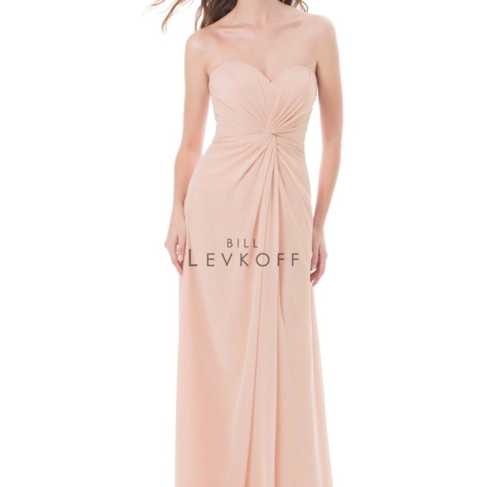 Bill Levkoff Sweetheart Chiffon Dress