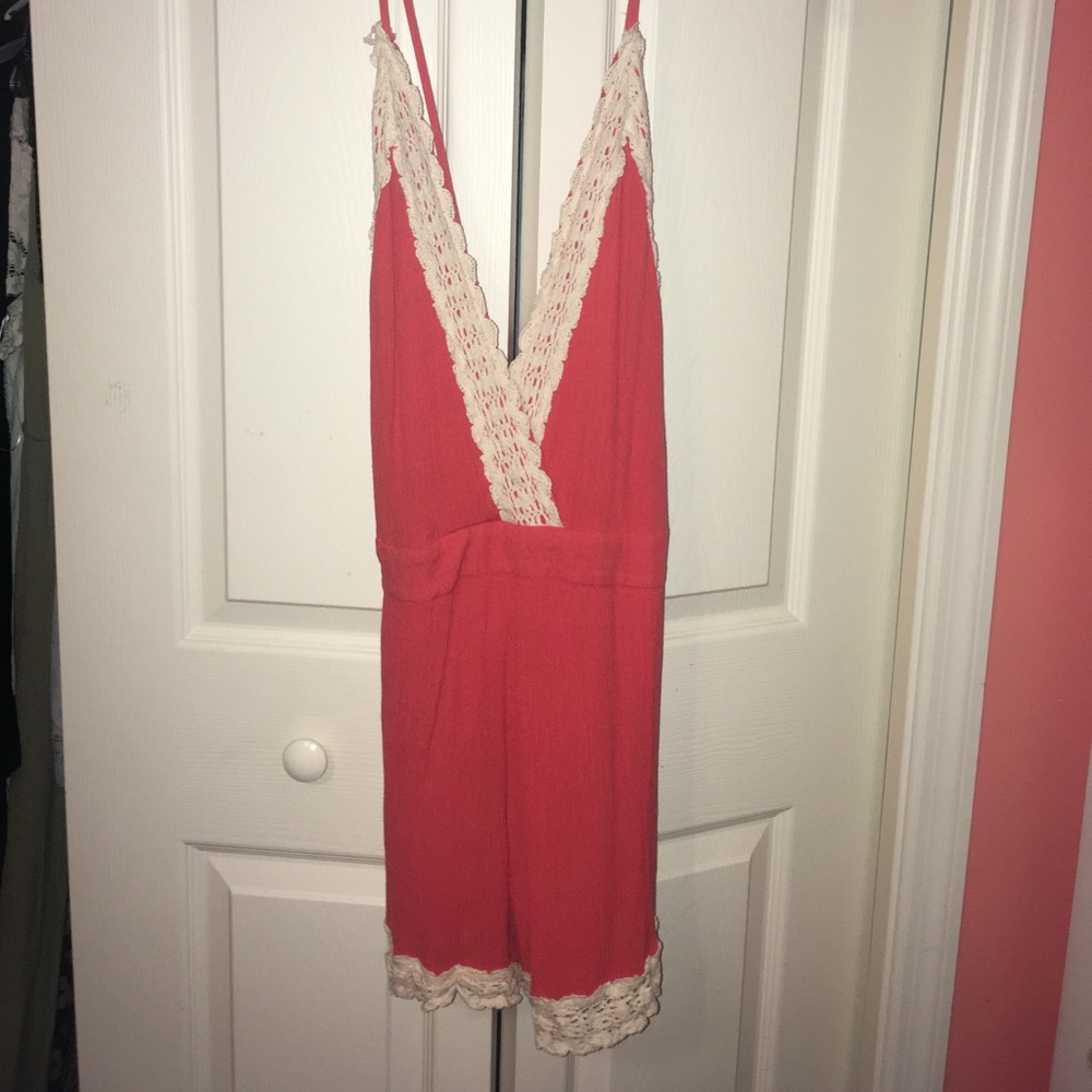 Shine star Orange romper