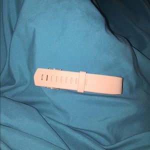 Light pink with silver Fitbit Charge 2 Band