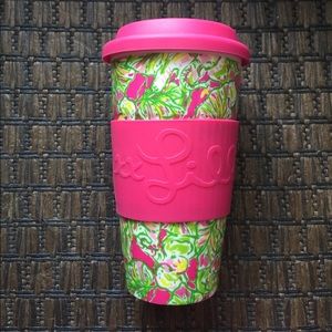 Lily Pulitzer Ceramic Travel Mug