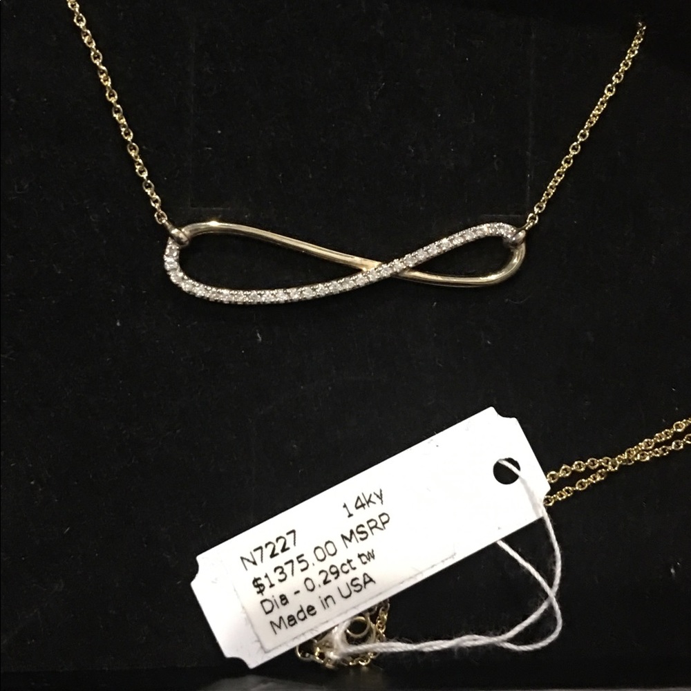 KC Designs Infinity Diamond Necklace