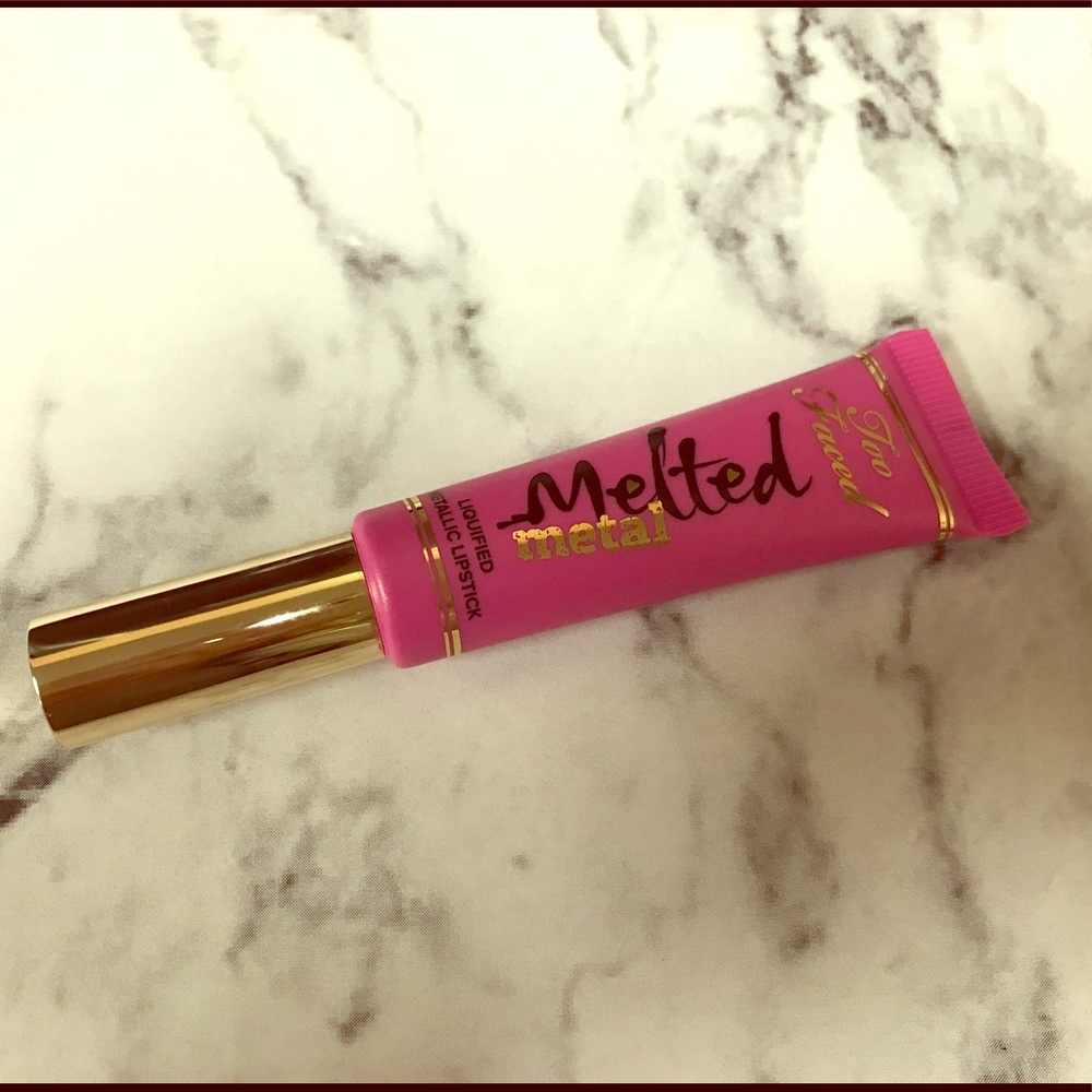 Too faced melted metal lipstick