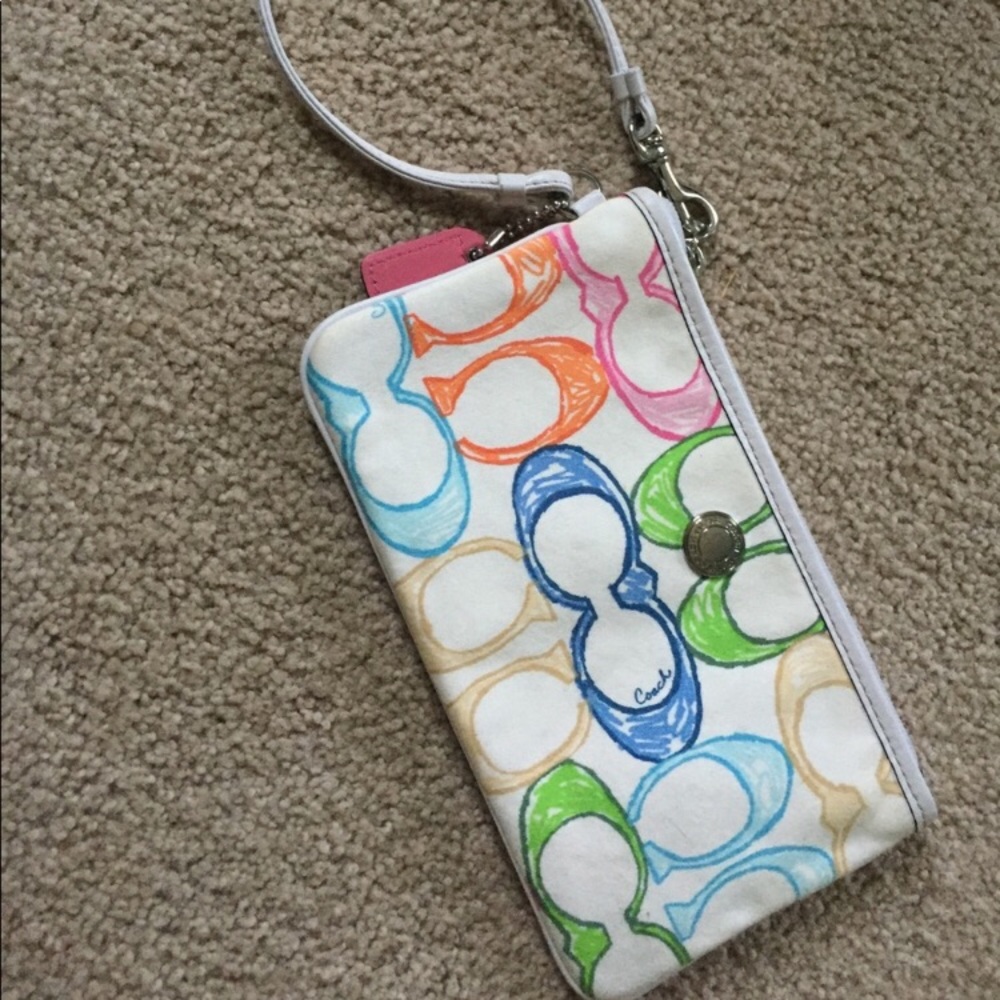 Coach wristlet