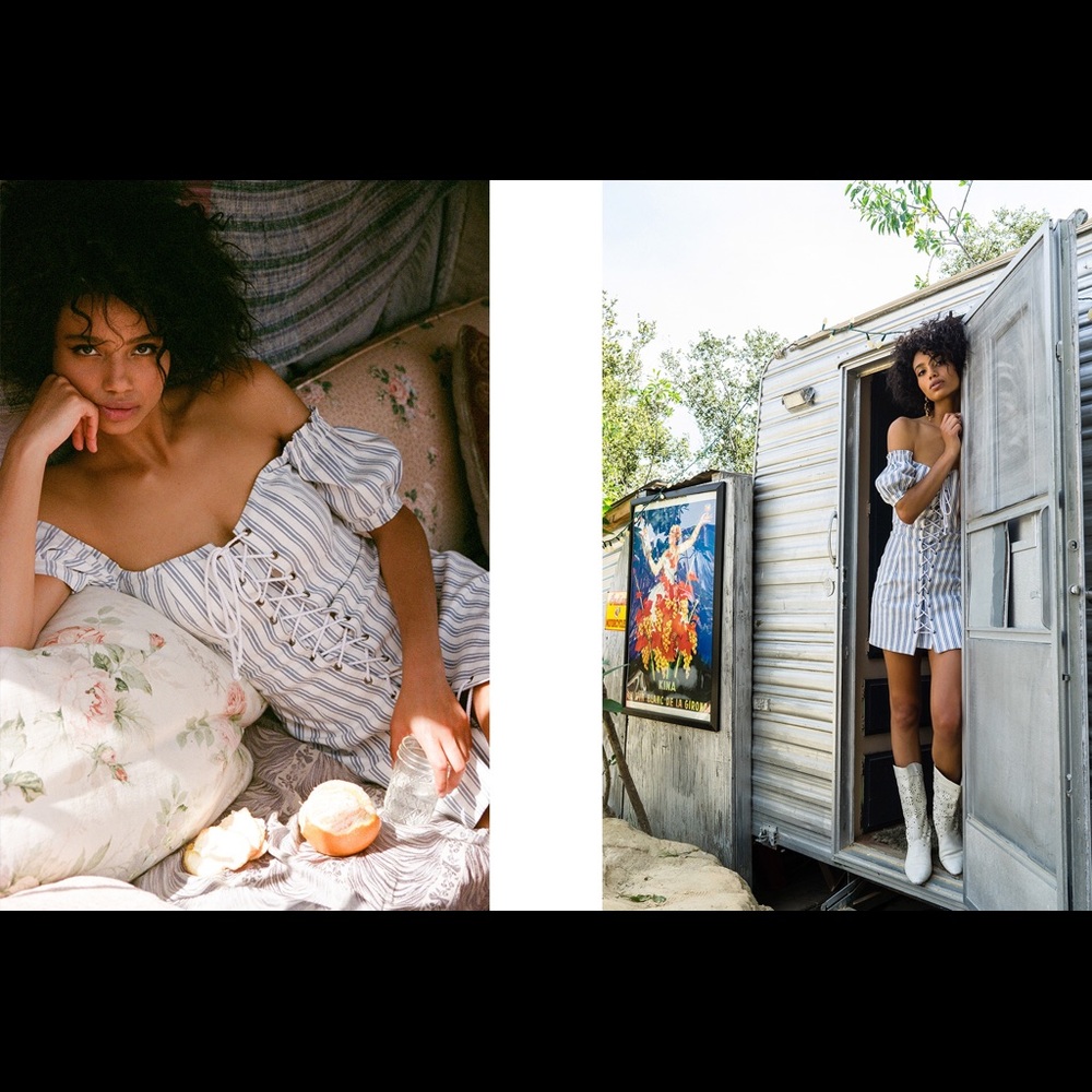 Sold on EBAY stone Cold Fox Pamela Dress Stripe 1