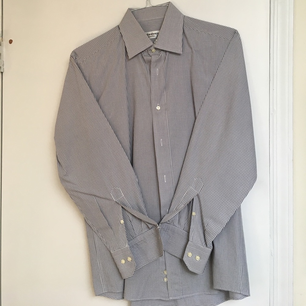 Regular-Fit Cotton Dress Shirt
