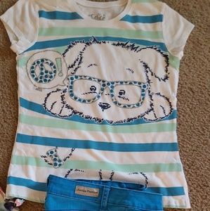 Girls size 10 Justice outfit