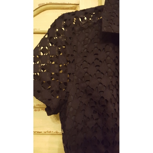 🆕 ANN TAYLOR LOFT EYELIT DRESS - Picture 3 of 3