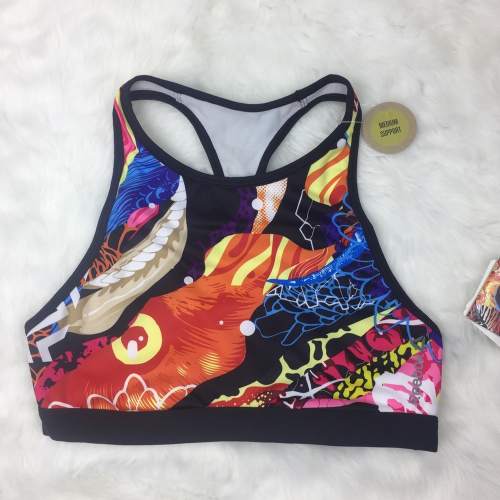 Reebok X Tristan Eaton Graffiti Sports Bra #5