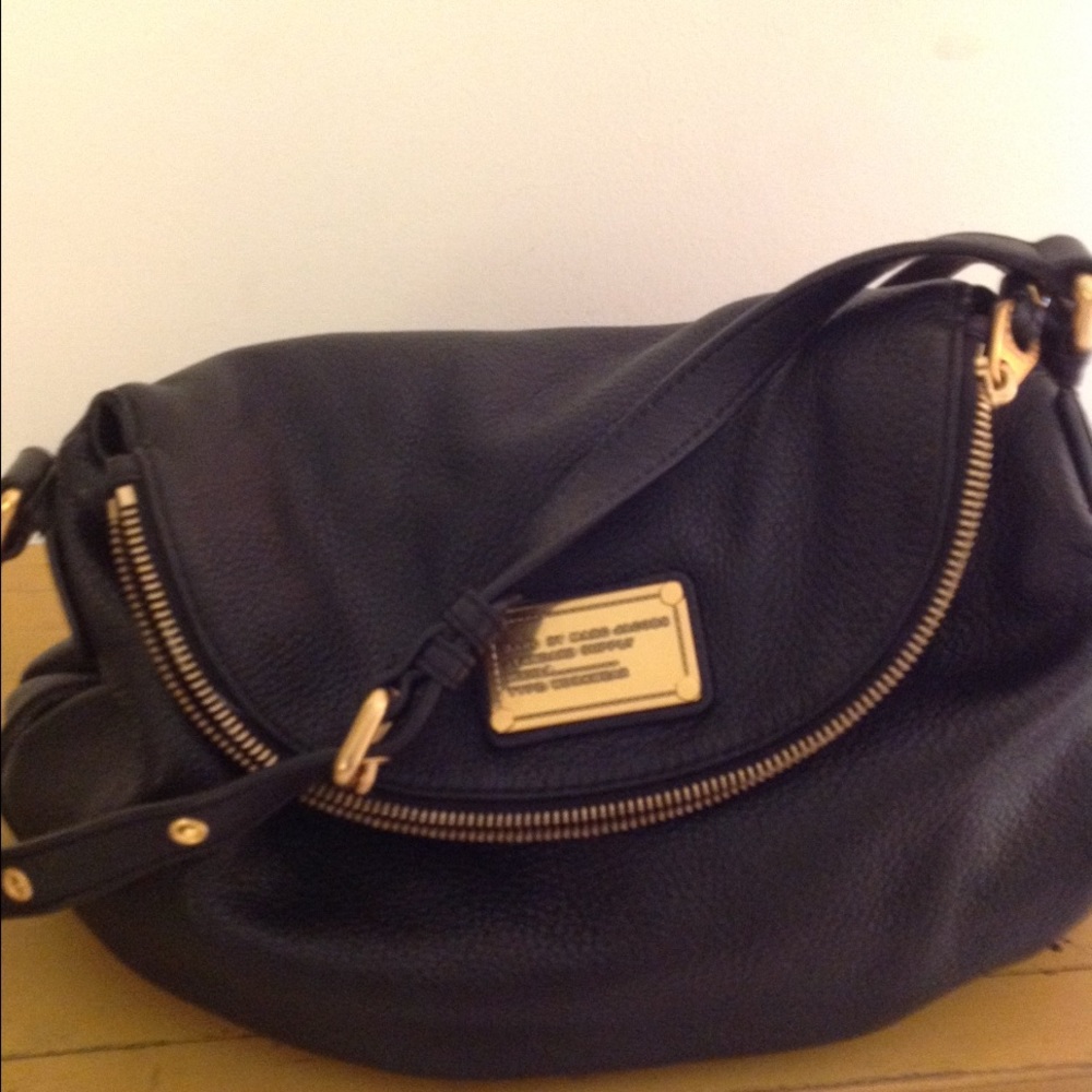 Marc Jacobs black saddle bag - SOLD