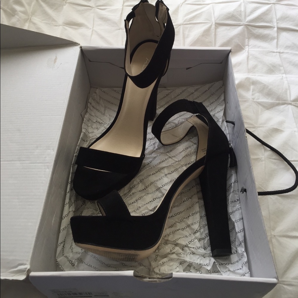 Aldo Black Heels