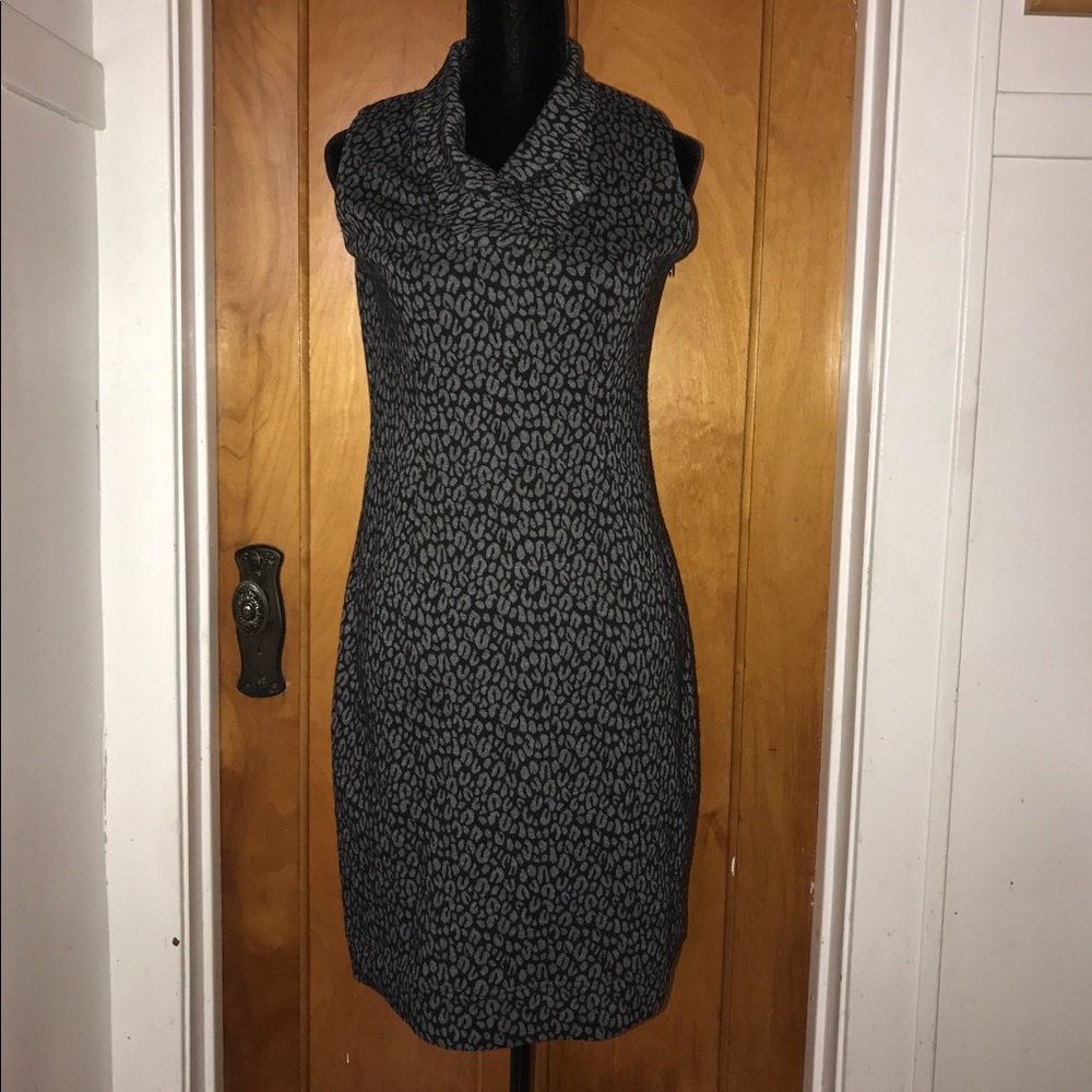 Calvin Klein sleeveless print dress