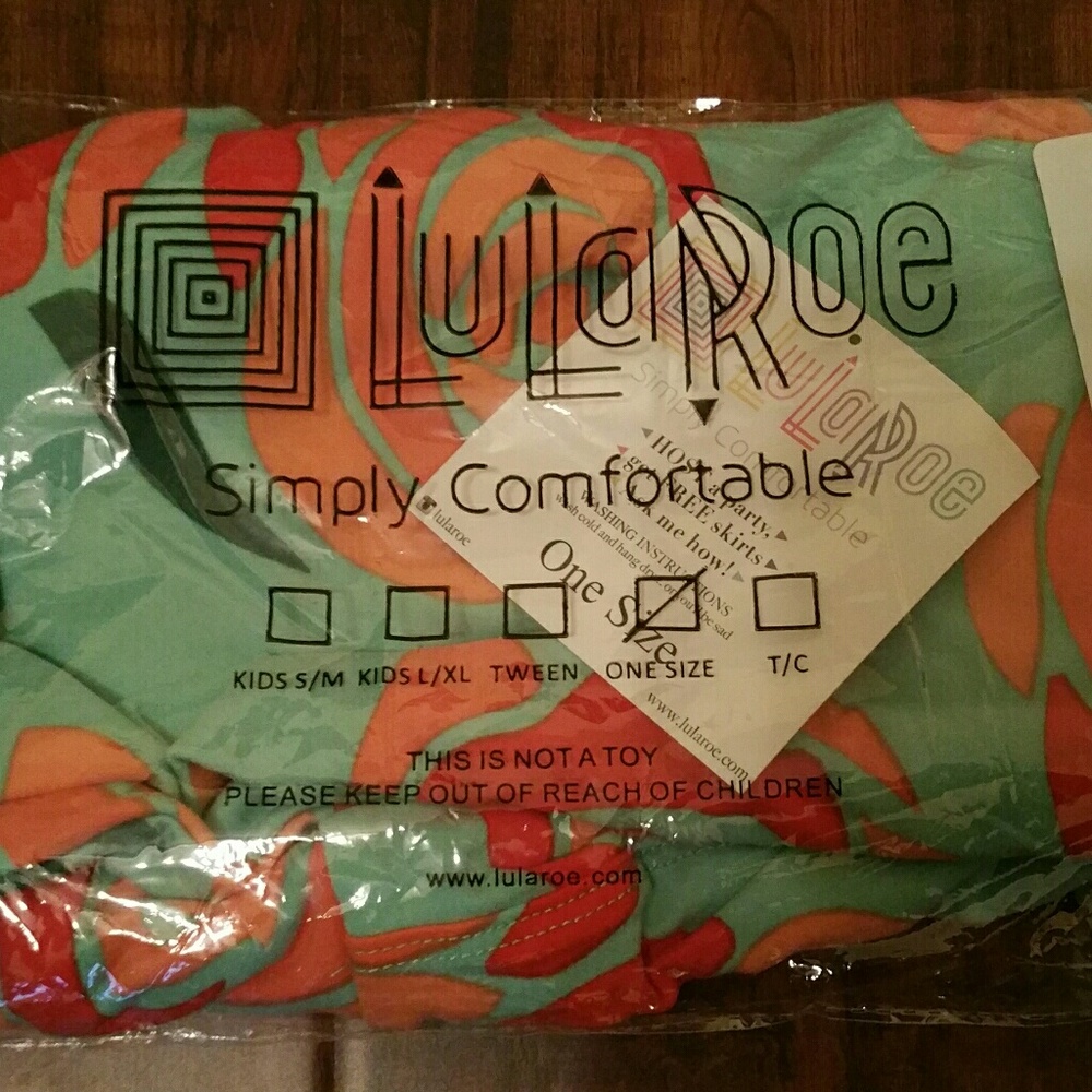 Disney Rose OS Lularoe Leggings