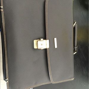 Brooks brothers men's satchel