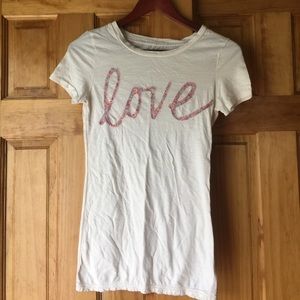 AMERICAN EAGLE "LOVE" tee