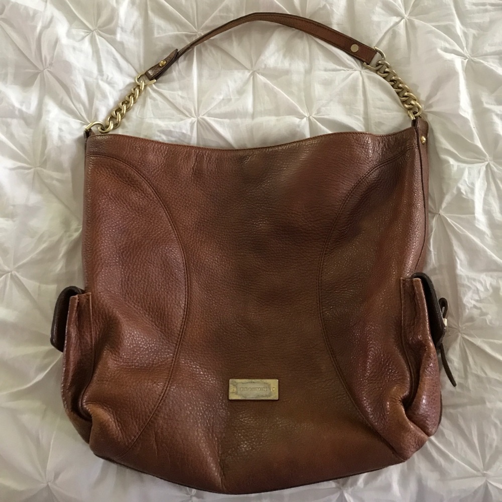 Excellent leather Brahmin Purse