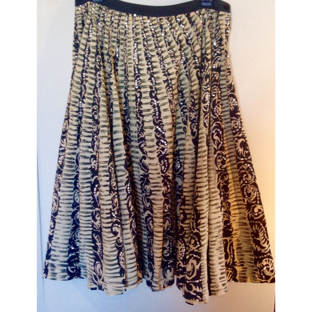 Updated Anthropologie Sequin Circle Skirt