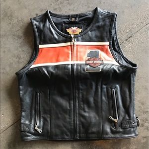 Harley Davidson Leather vest