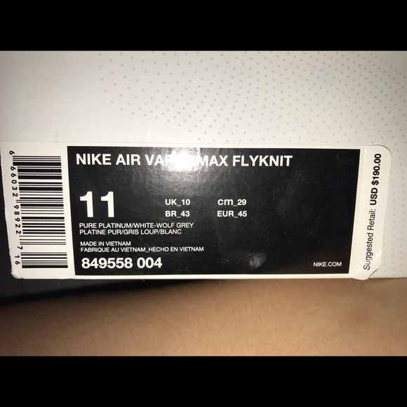 Nike Vapormax pure platinum - Picture 3 of 5