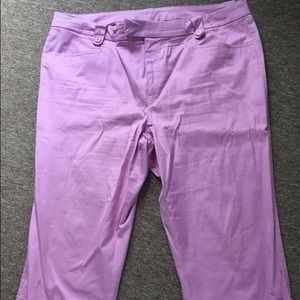 Pink Capri pants
