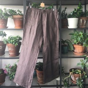 100% linen pants by Allen Allen NEW NO TAGS