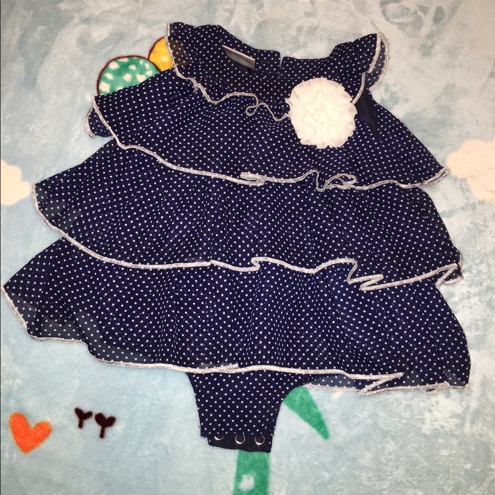 Blue baby dress