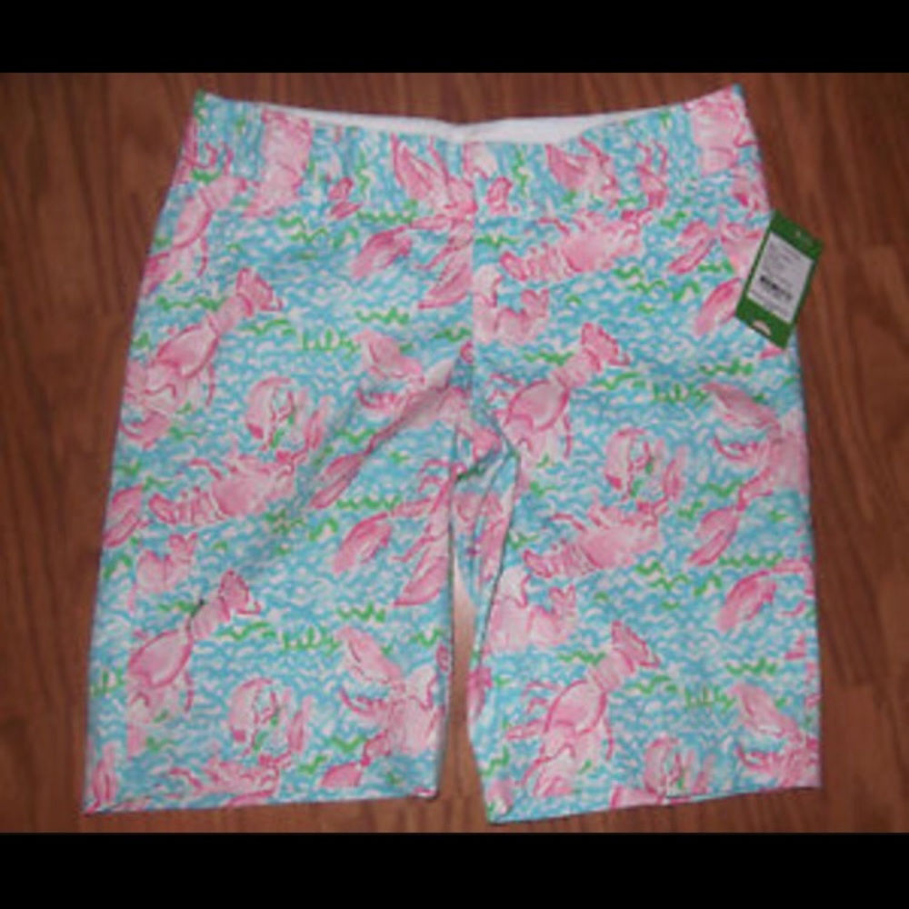 NWT Lilly Pulitzer Lobstah Roll Chipper shorts!
