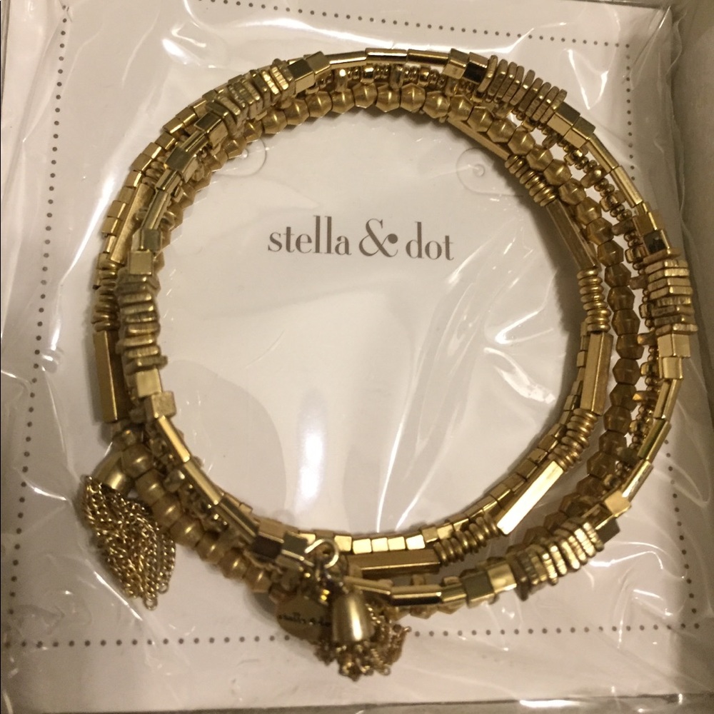Stella & Dot Celina Wrap Bracelet