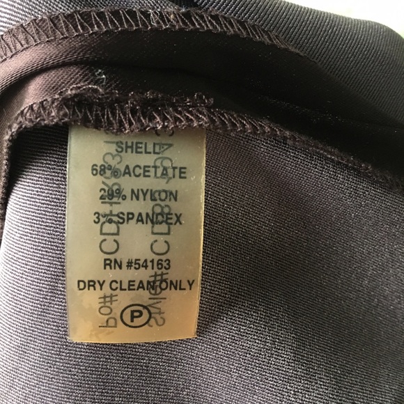 Calvin Klein Satin Sheath Cocktail Party Dress, 8 - Picture 6 of 8