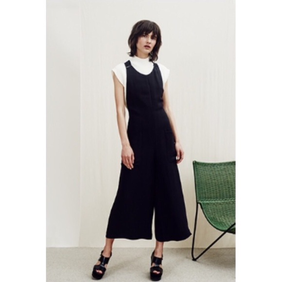 whistles utility crepe jumpsuit