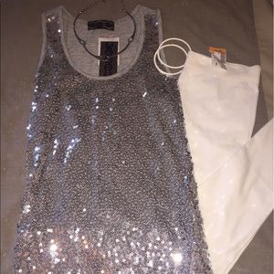 Holographic tank top