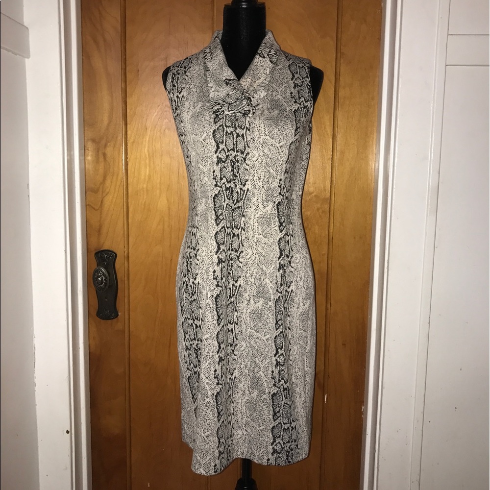 Calvin Klein snake skin print