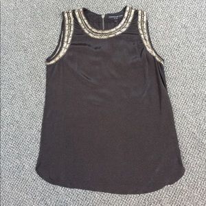 Gorgeous embellished silk top! New with tags