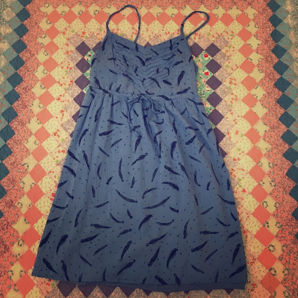 Feather Summer Dress