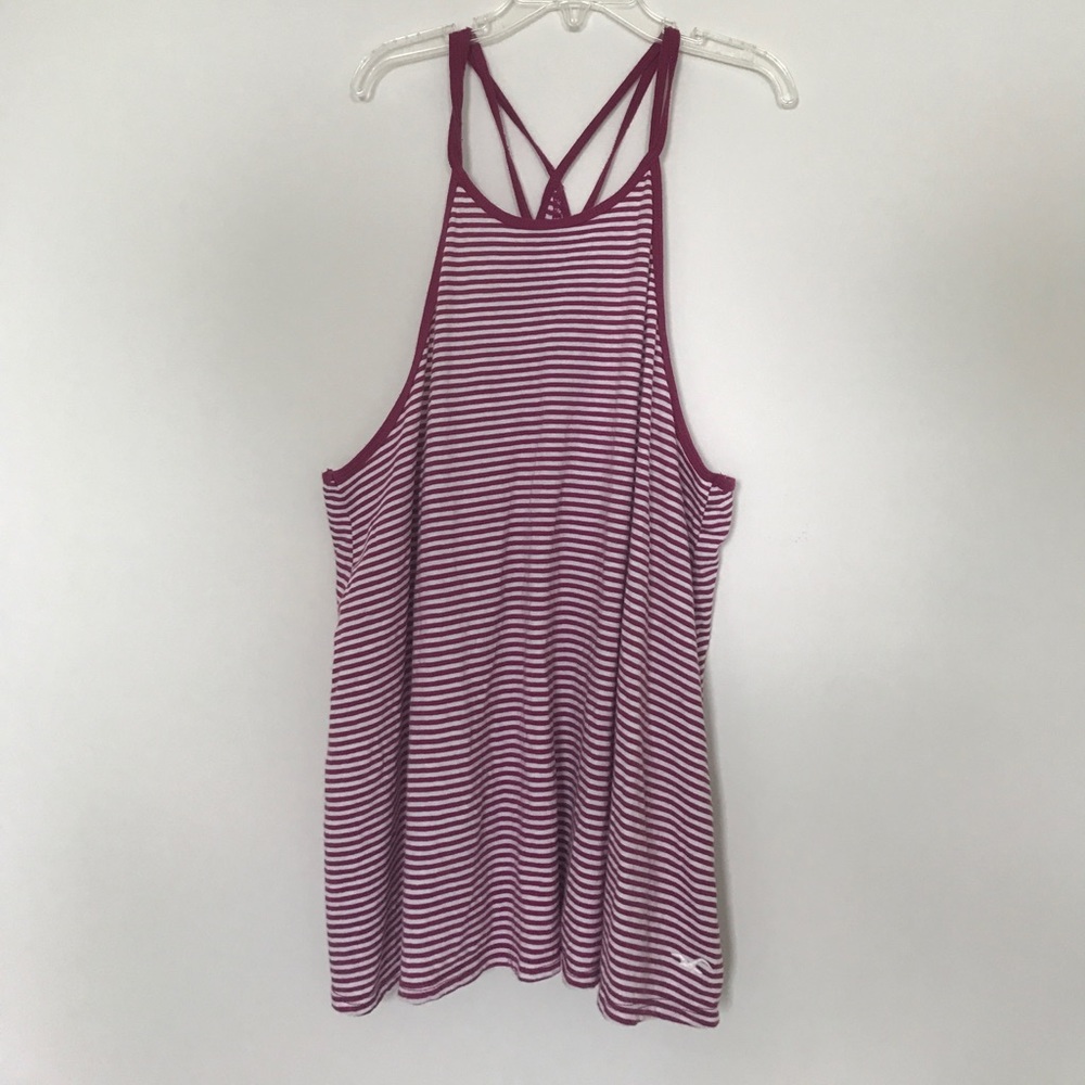 Racerback striped tanktop
