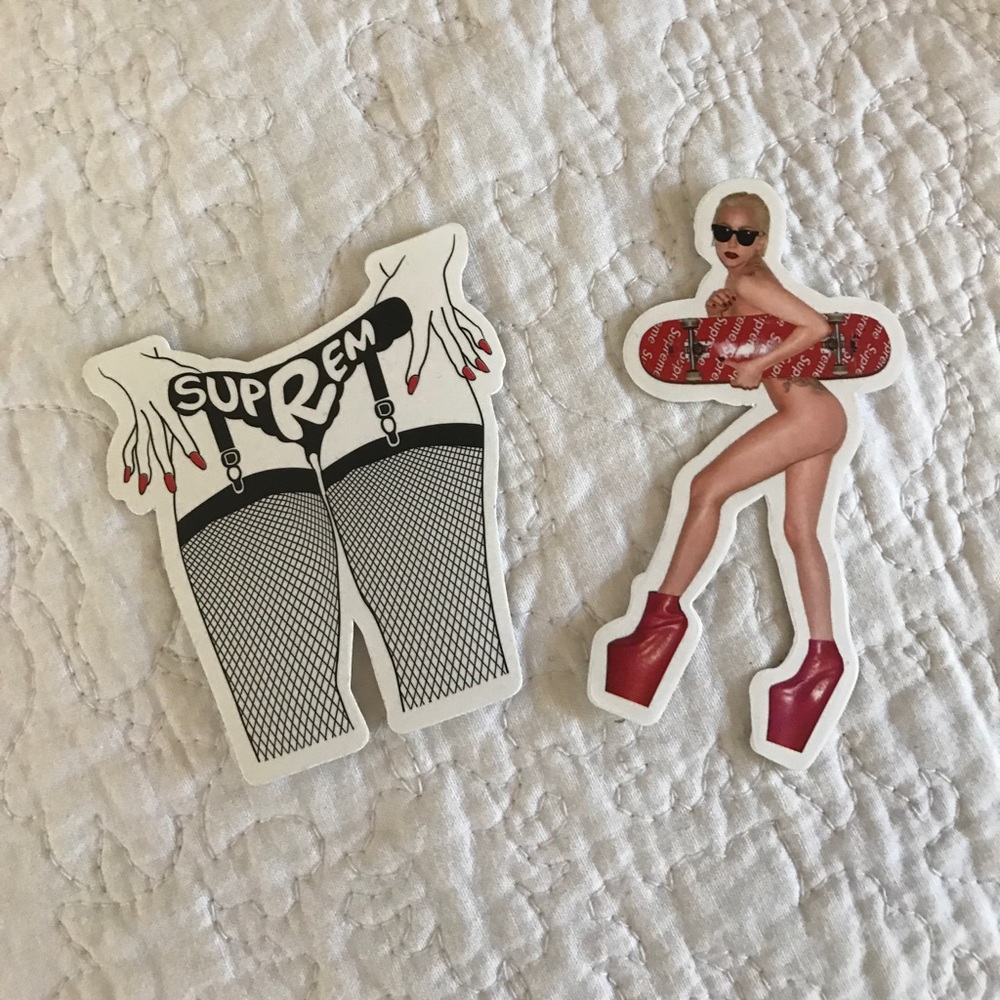 Supreme stickers