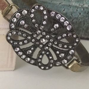 Jewel Kade BRASS AND RHINESTONE bracelet