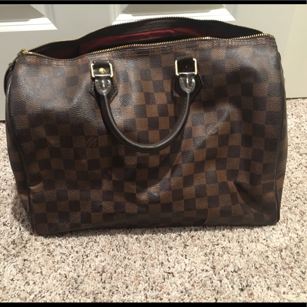100% Authentic Louis Vuitton speedy 35